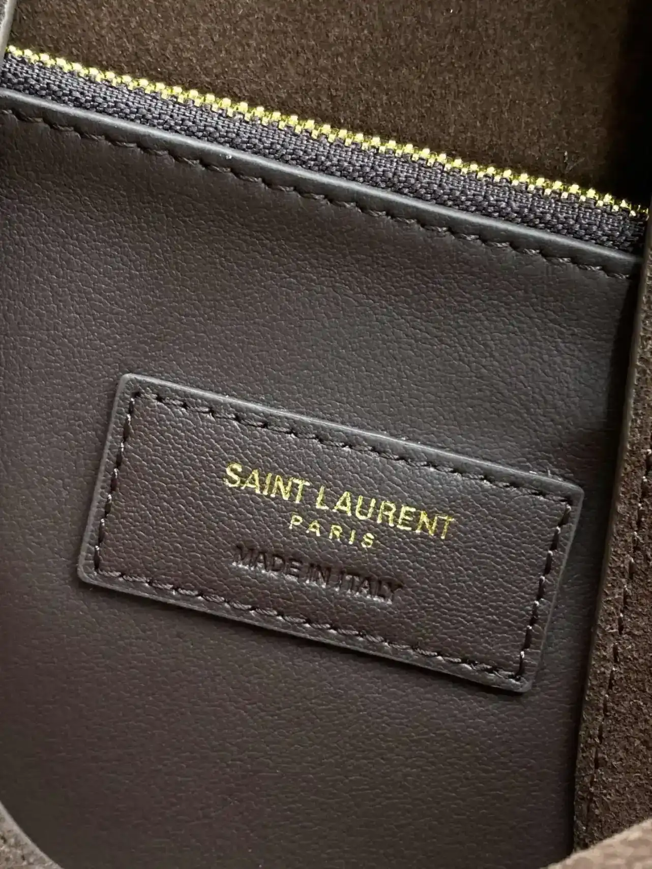 Saint Laurent Brown Suede Leather Hobo Bag product photo from LabelPicks