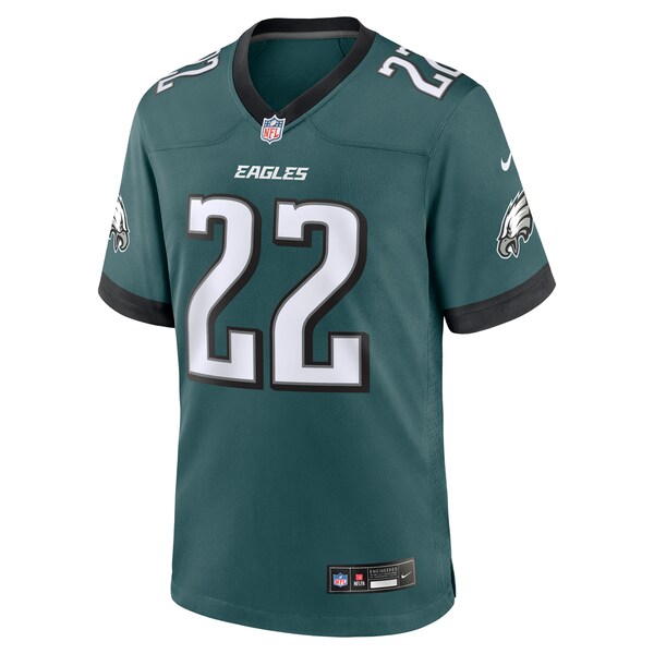 Kelee Ringo Philadelphia Eagles Nike Team Game Jersey - Midnight Green