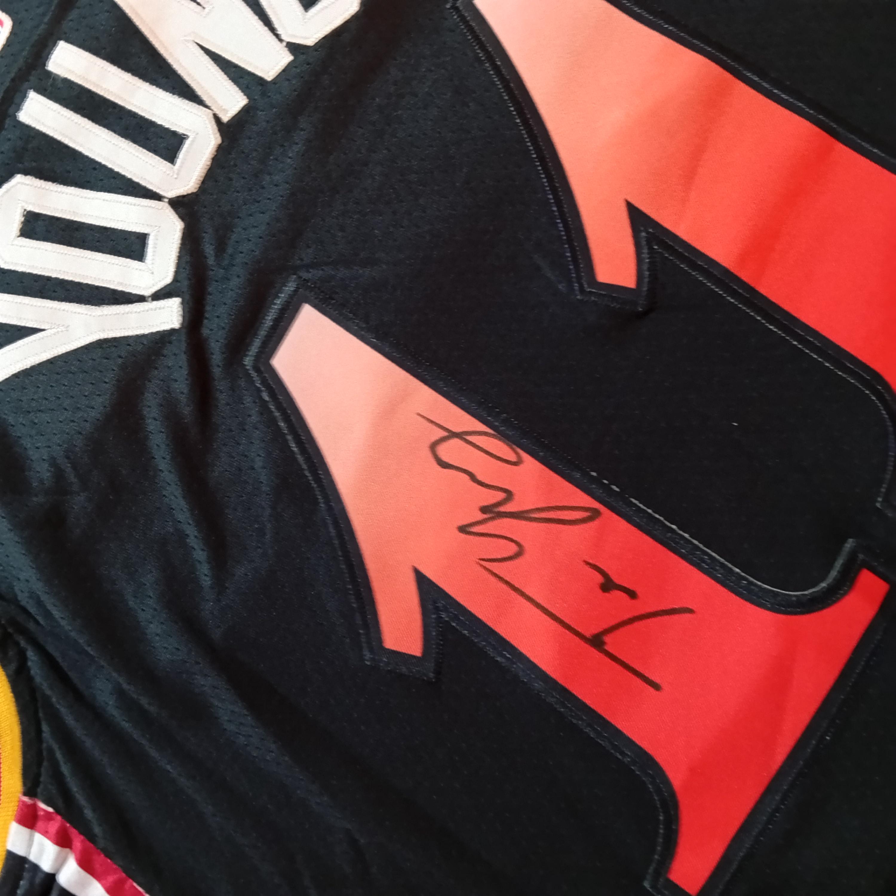 Trae Young Signed Autographed Atlanta Hawks Basketball Jersey with COA