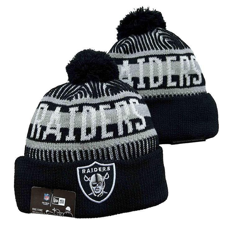 LAS VEGAS RAIDERS KNIT HAT