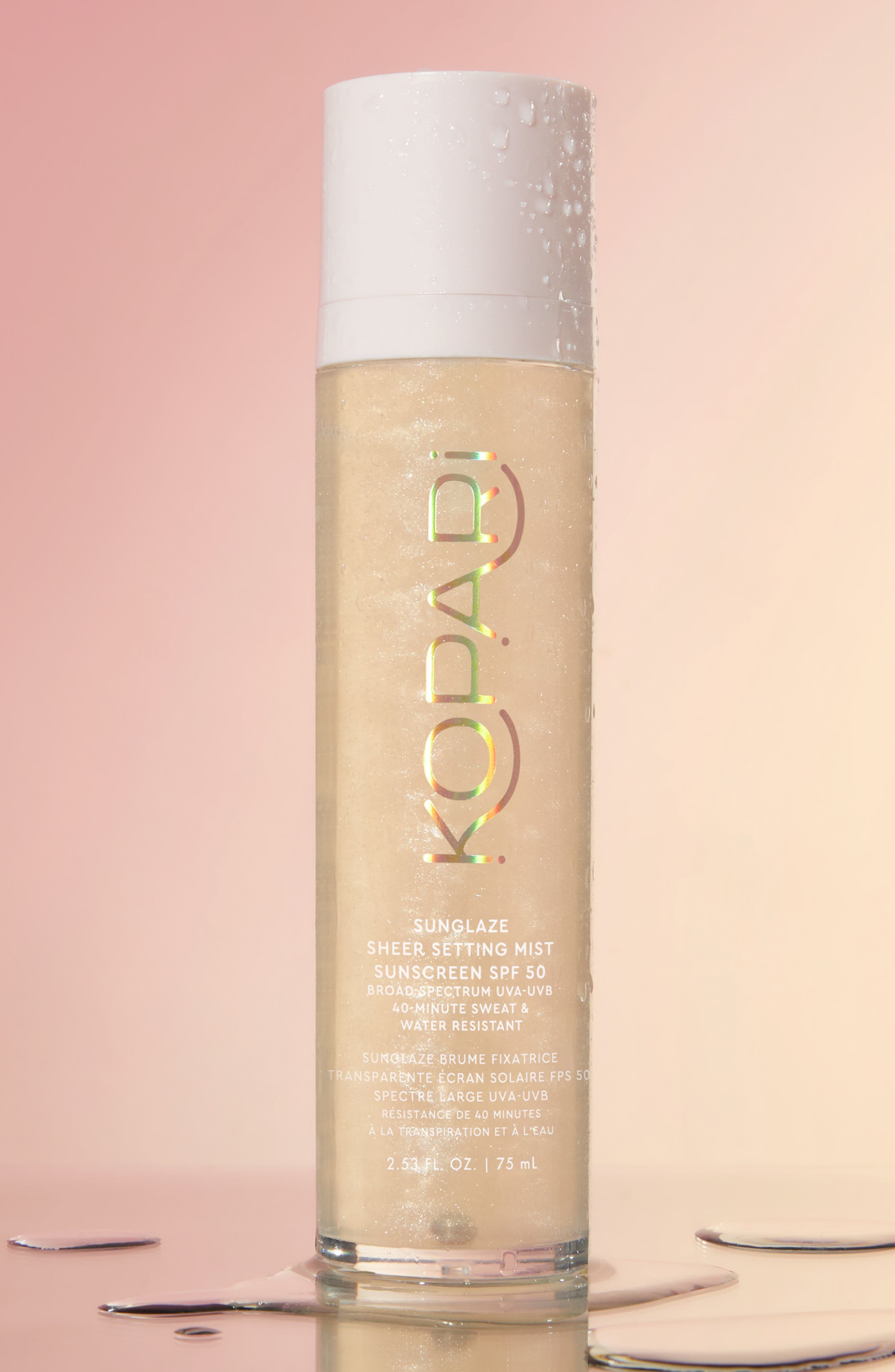Kopari Sunglaze Sheer Setting Mist Sunscreen SPF 50