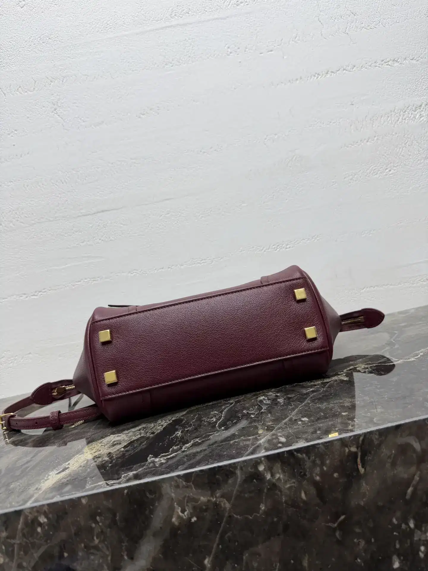 Celine Luggage Grained Leather Top Handle Bag product photo from LabelPicks