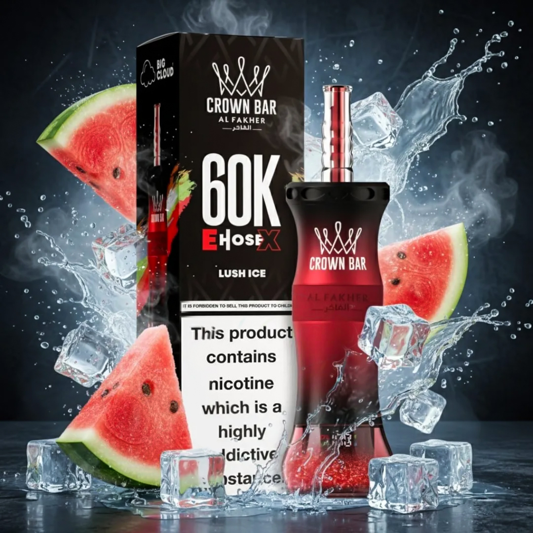 Al Fakher Crown Bar E Hose X 60K Disposable Vape (5%, 60000 Puffs)