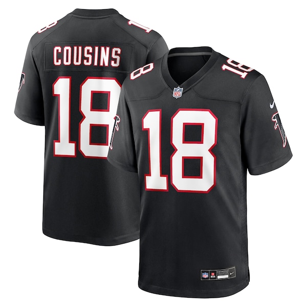 Kirk Cousins Atlanta Falcons Nike Youth Alternate Game Jersey - Black
