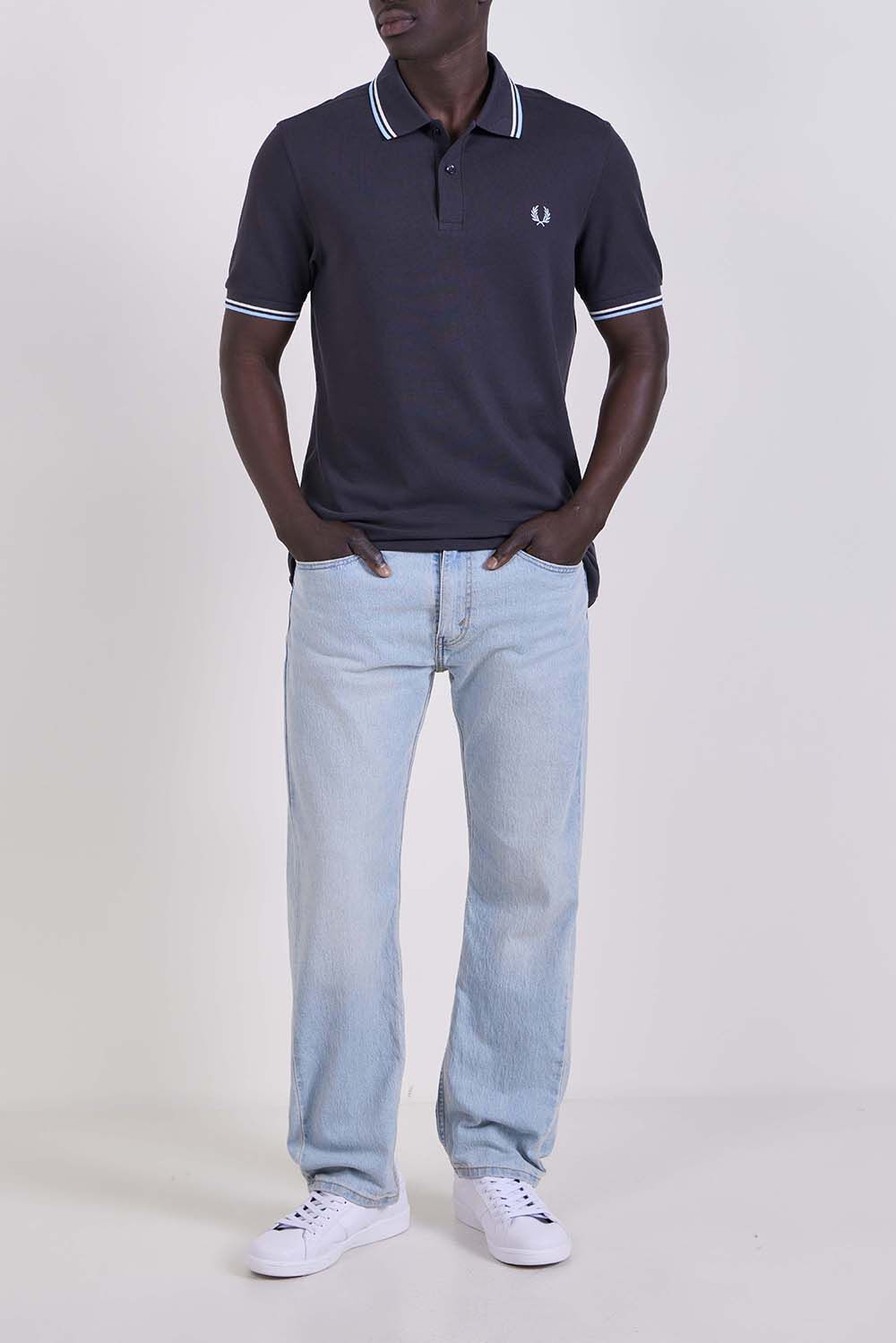 FRED PERRY חולצת פולו בגזרה ישרה