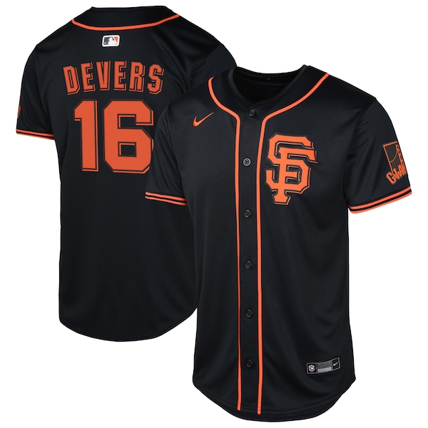 Rafael Devers San Francisco Giants Nike Youth Limited Jersey - Black