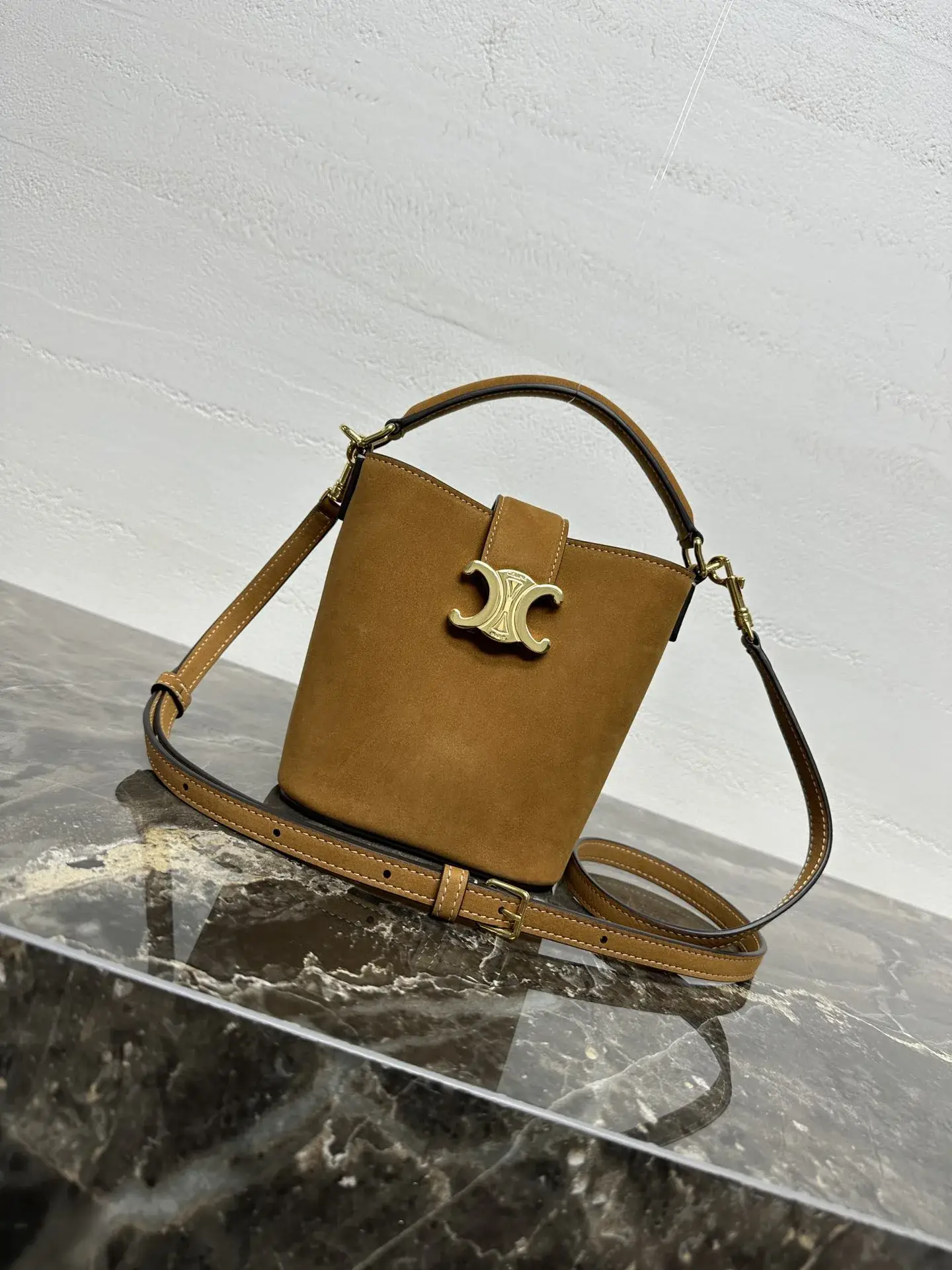 Celine Louise Calfskin Bucket Bag product photo from LabelPicks