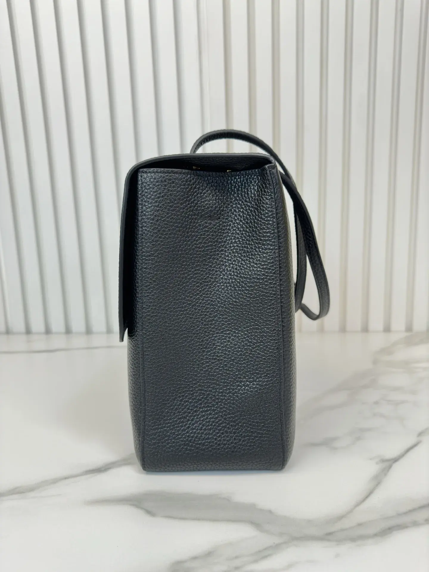 Chanel Grained Leather Classic Flap Shoulder Bag product photo from LabelPicks