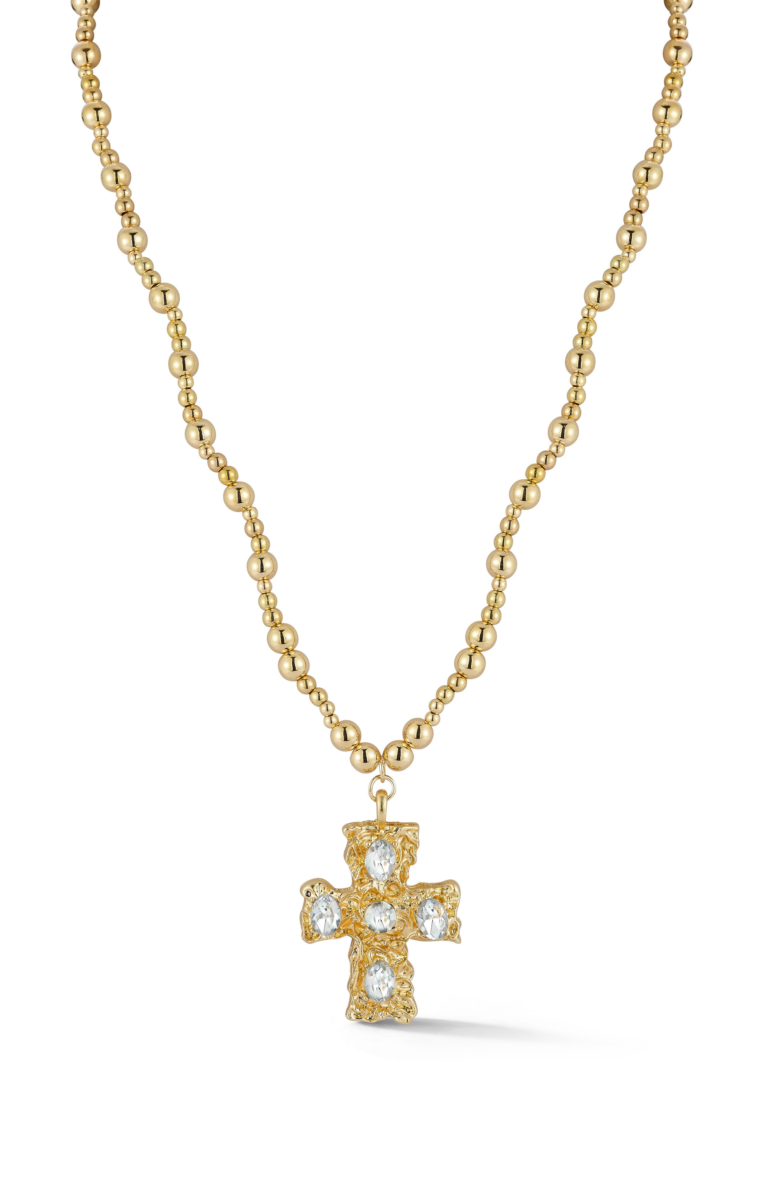 SPHERA MILANO Cross Pendant Necklace