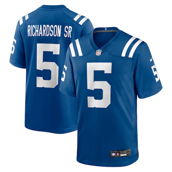 Anthony Richardson Sr. Indianapolis Colts Nike Team Game Jersey -  Royal