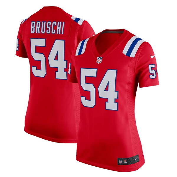 Tedy Bruschi New England Patriots Nike Women's Retired Game Jersey - Red/Navy