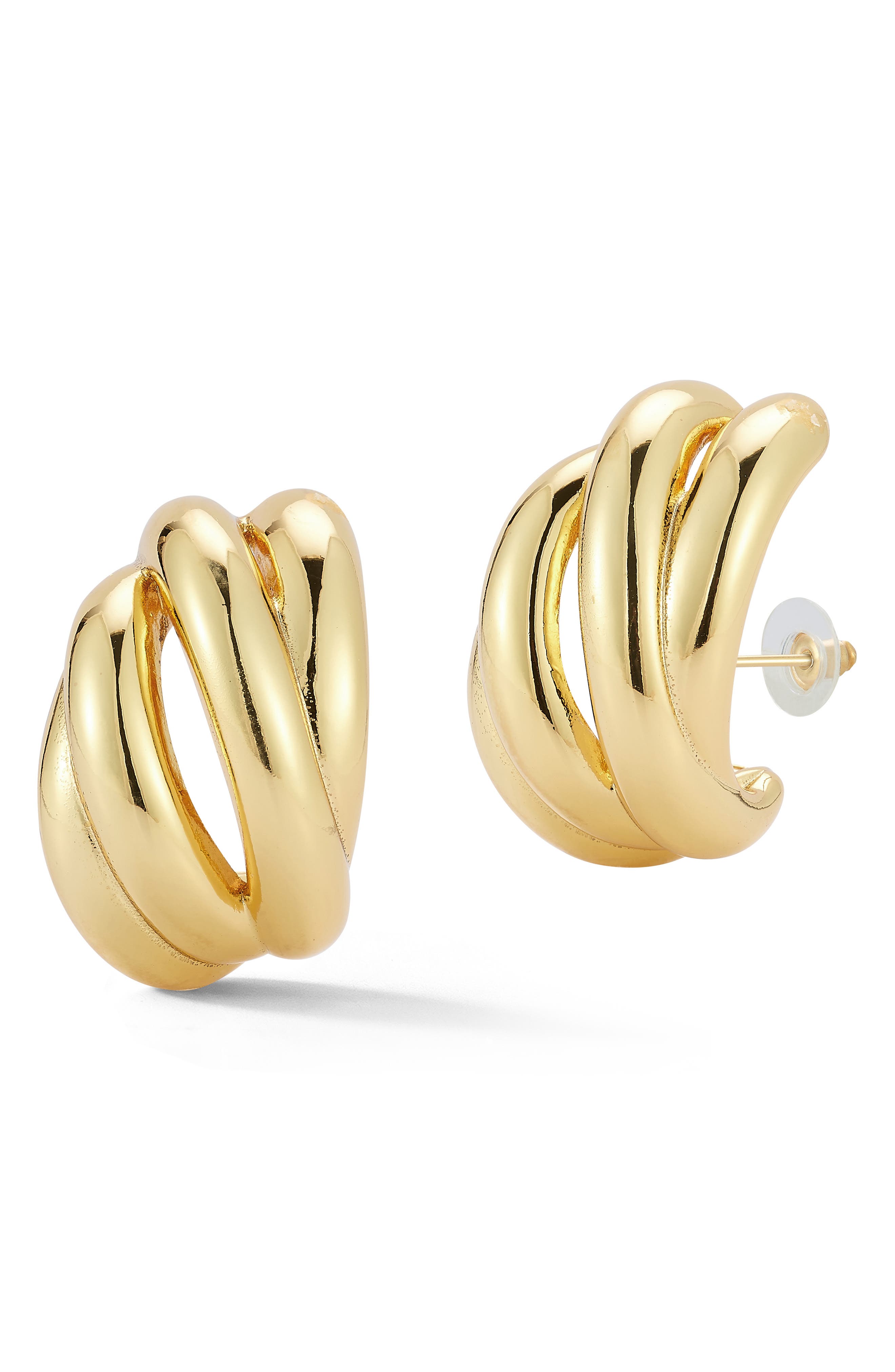 GLAZE JEWELRY Huggie Hoop Earrings