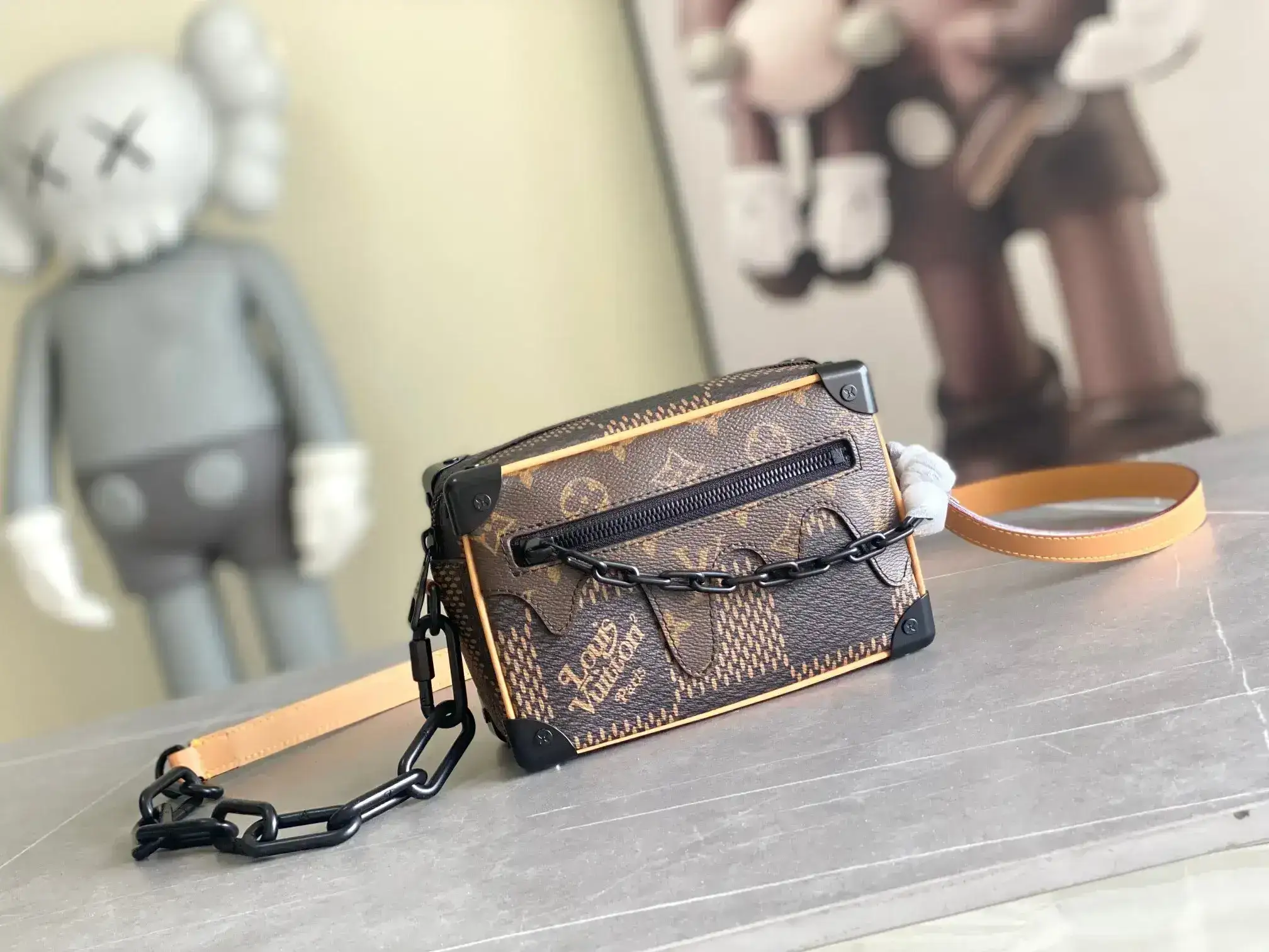 Louis Vuitton Soft Trunk Brown Monogram Canvas Top Handle Bag product photo from LabelPicks