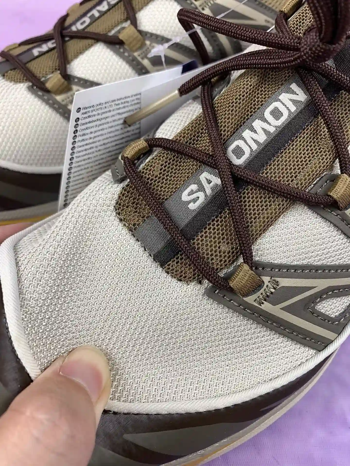 Salomon XT-6 Expanse “Grey Brown Khaki” Shoes product photo from LabelPicks
