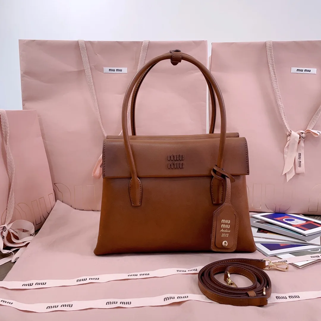 Miu Miu Calfskin Top Handle Bag product photo from LabelPicks