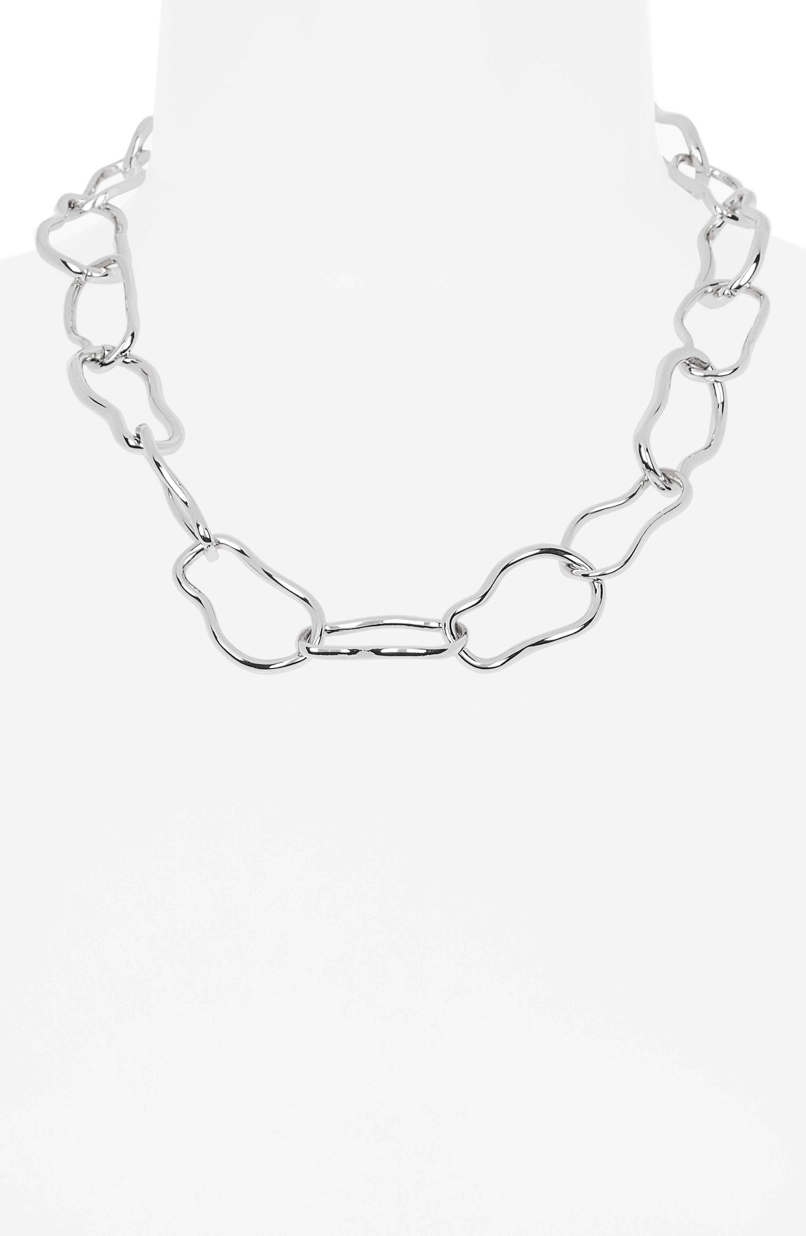 NORDSTROM RACK Wavy Link Chain Necklace