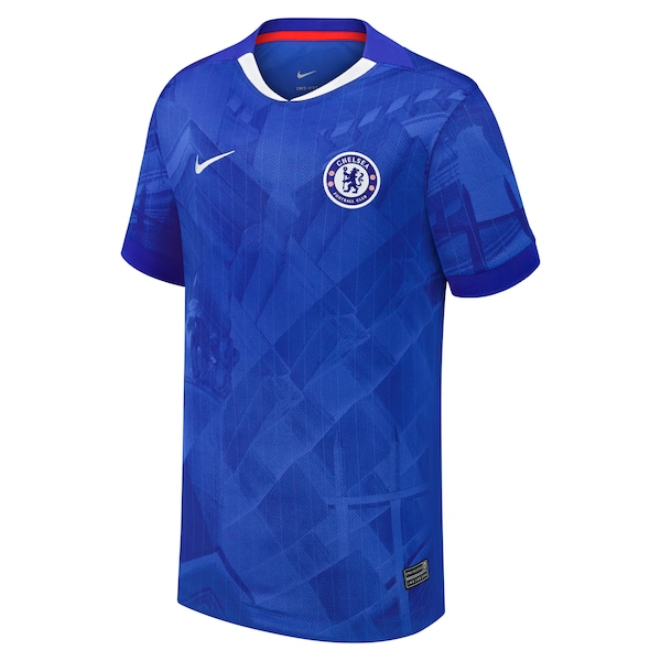 Chelsea Nike Youth 2025/26 Home Replica Custom Jersey - Blue