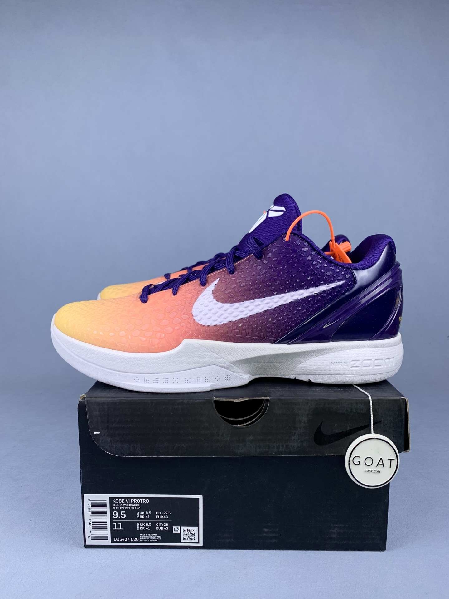 Kobe 6 Protro PE 'Sunset' Basketball Shoes