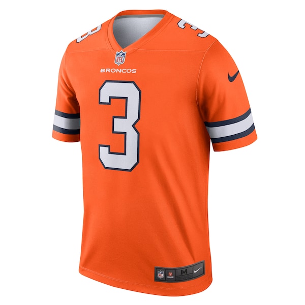 Russell Wilson Denver Broncos Nike Alternate Legend Jersey - Orange
