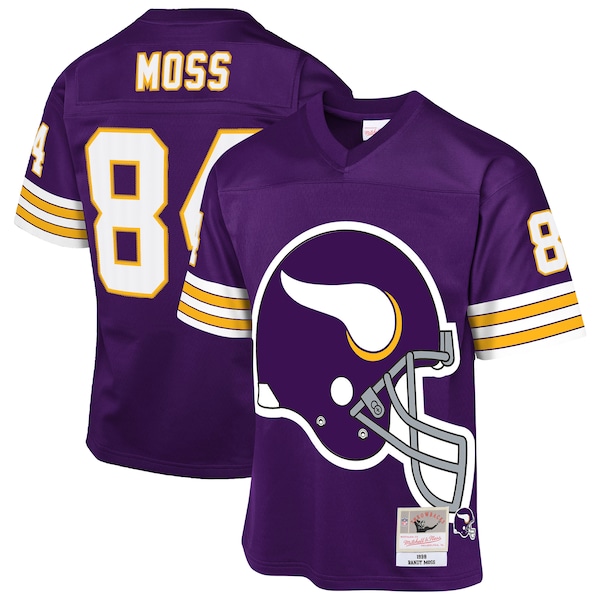 Randy Moss Minnesota Vikings 1998 Throwback Fashion Jersey - Purple