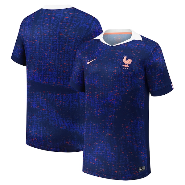 France National Team Nike Youth 2025/26 Home Replica Jersey - Blue
