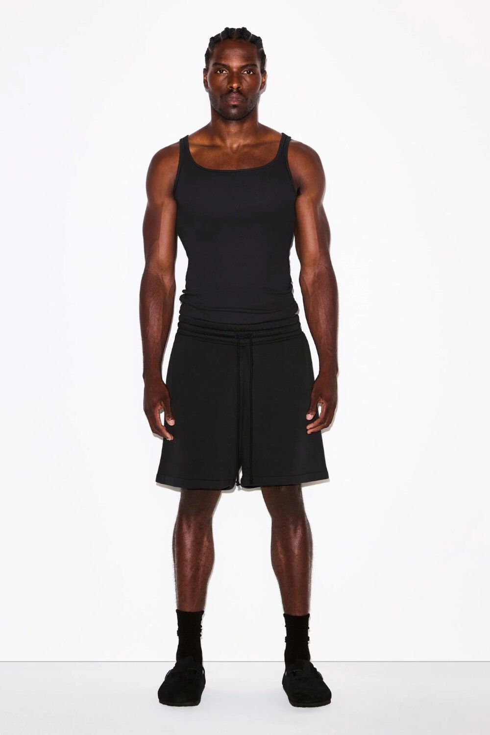 SKIMS FLEECE LOUNGE RELAXED SHORT