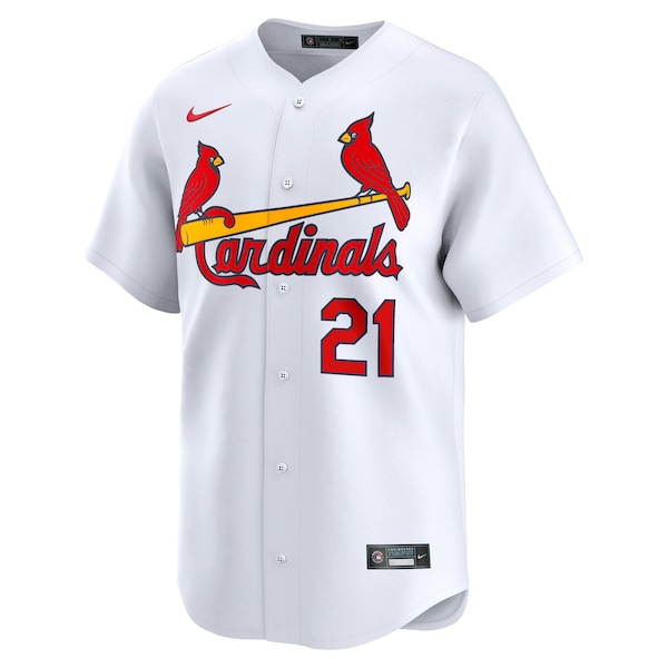 Lars Nootbaar St. Louis Cardinals Nike Home Limited Player Jersey - White