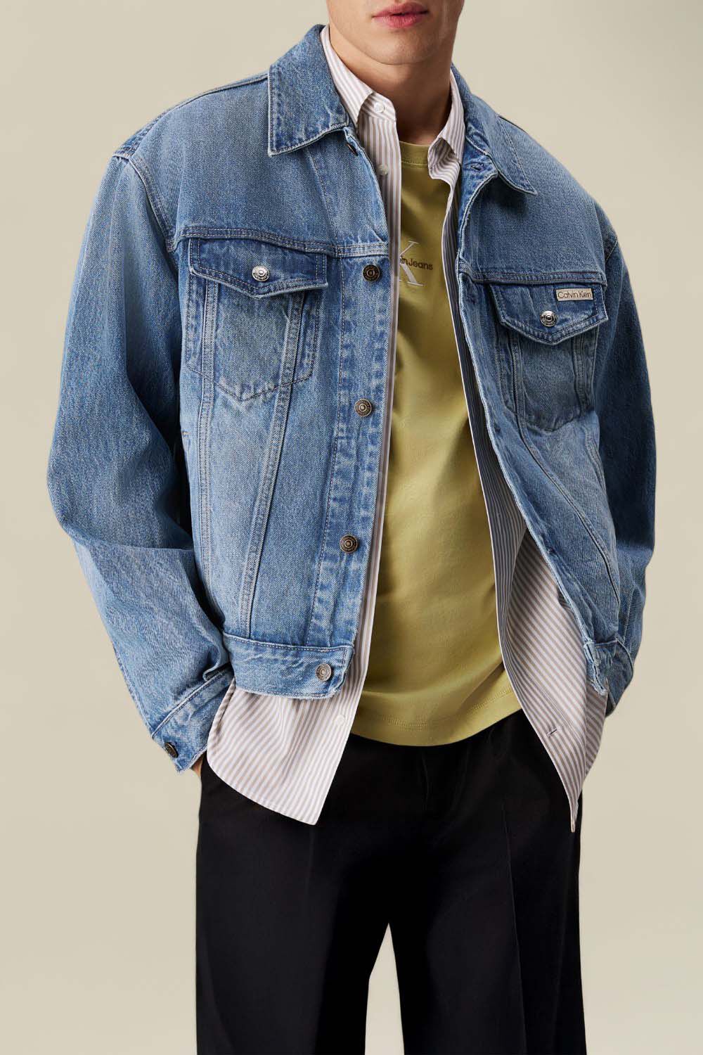 CALVIN KLEIN ז'קט ג'ינס 90