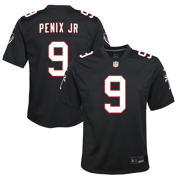 Michael Penix Jr. Atlanta Falcons Nike Youth Alternate Game Jersey - Black