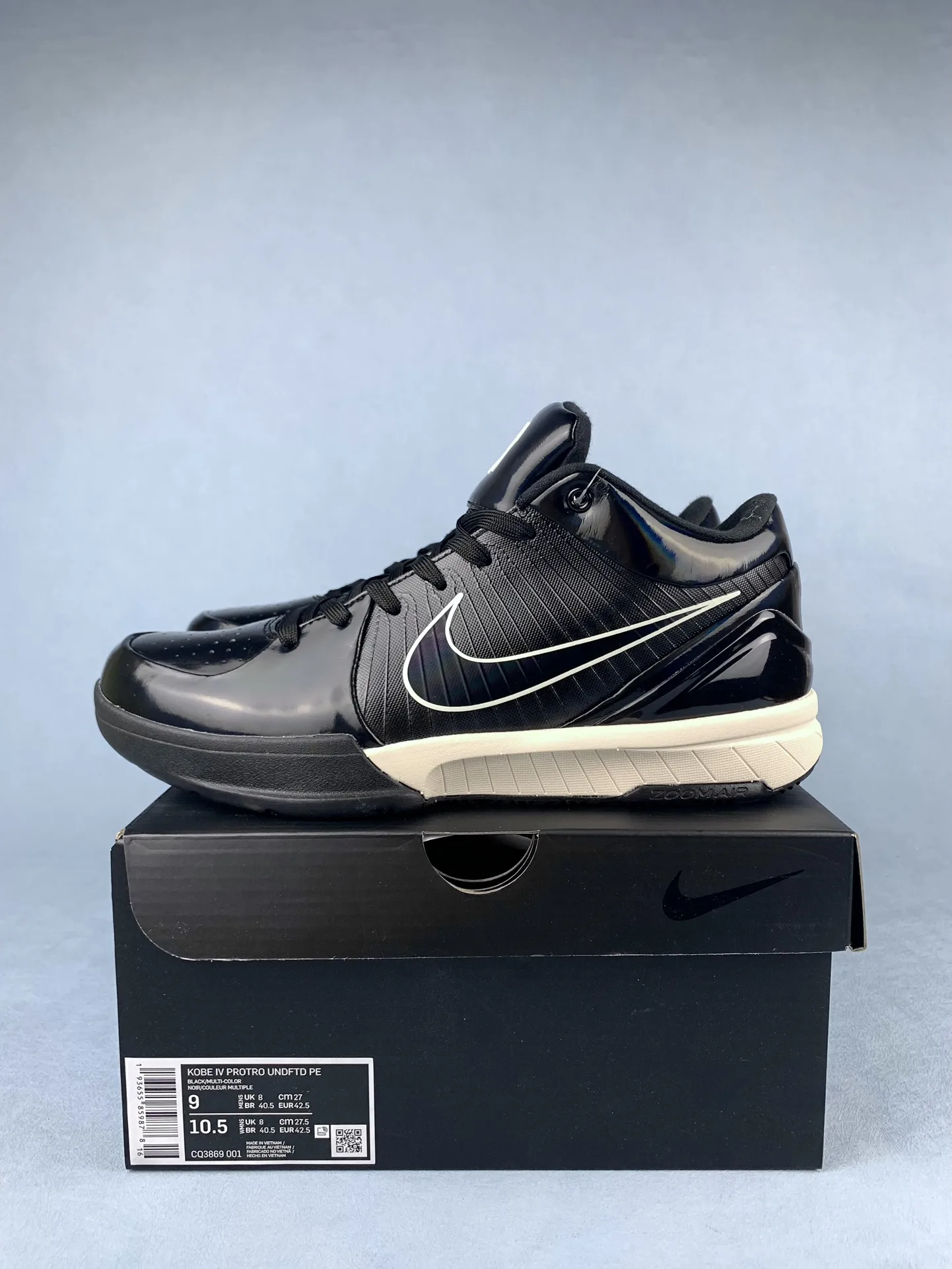 Undefeated x Kobe IV Protro 'Black Mamba' Shoes product photo from LabelPicks