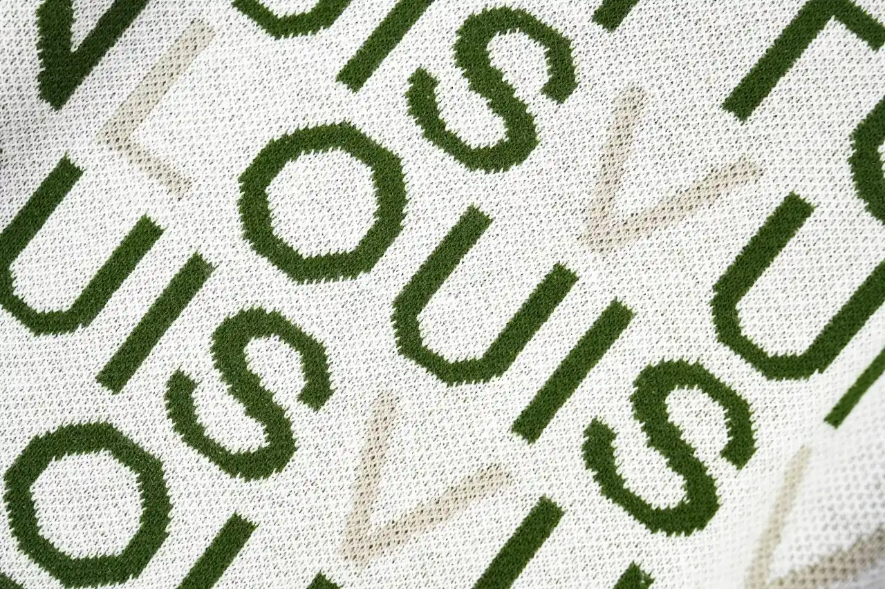 Louis Vuitton Grey Green Letter Jacquard T-Shirt product photo from LabelPicks