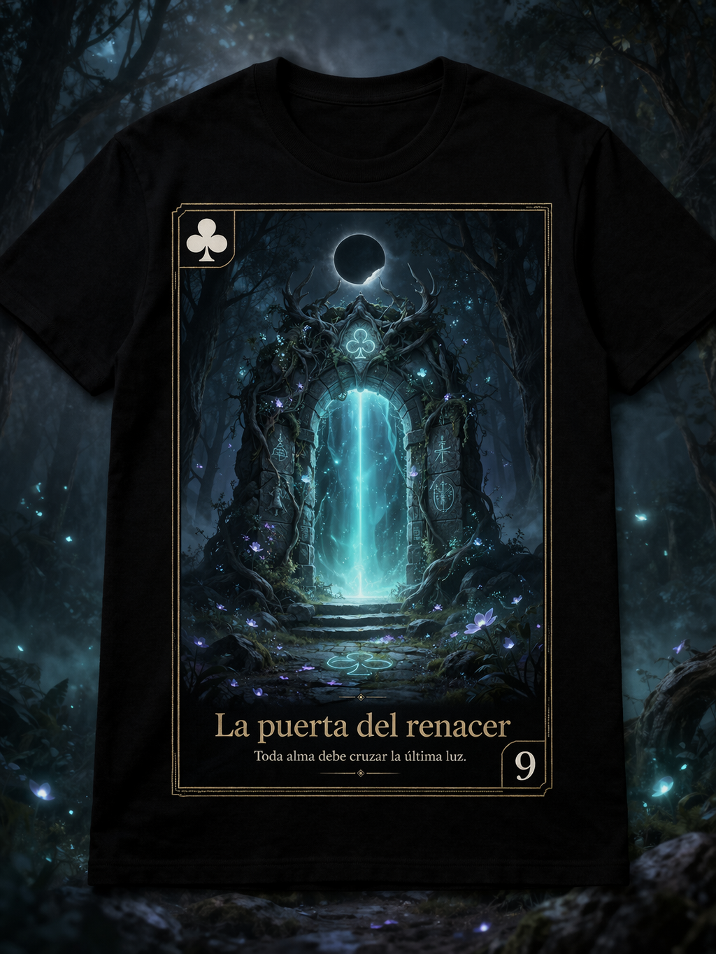 ♣ 9 — La puerta del renacer