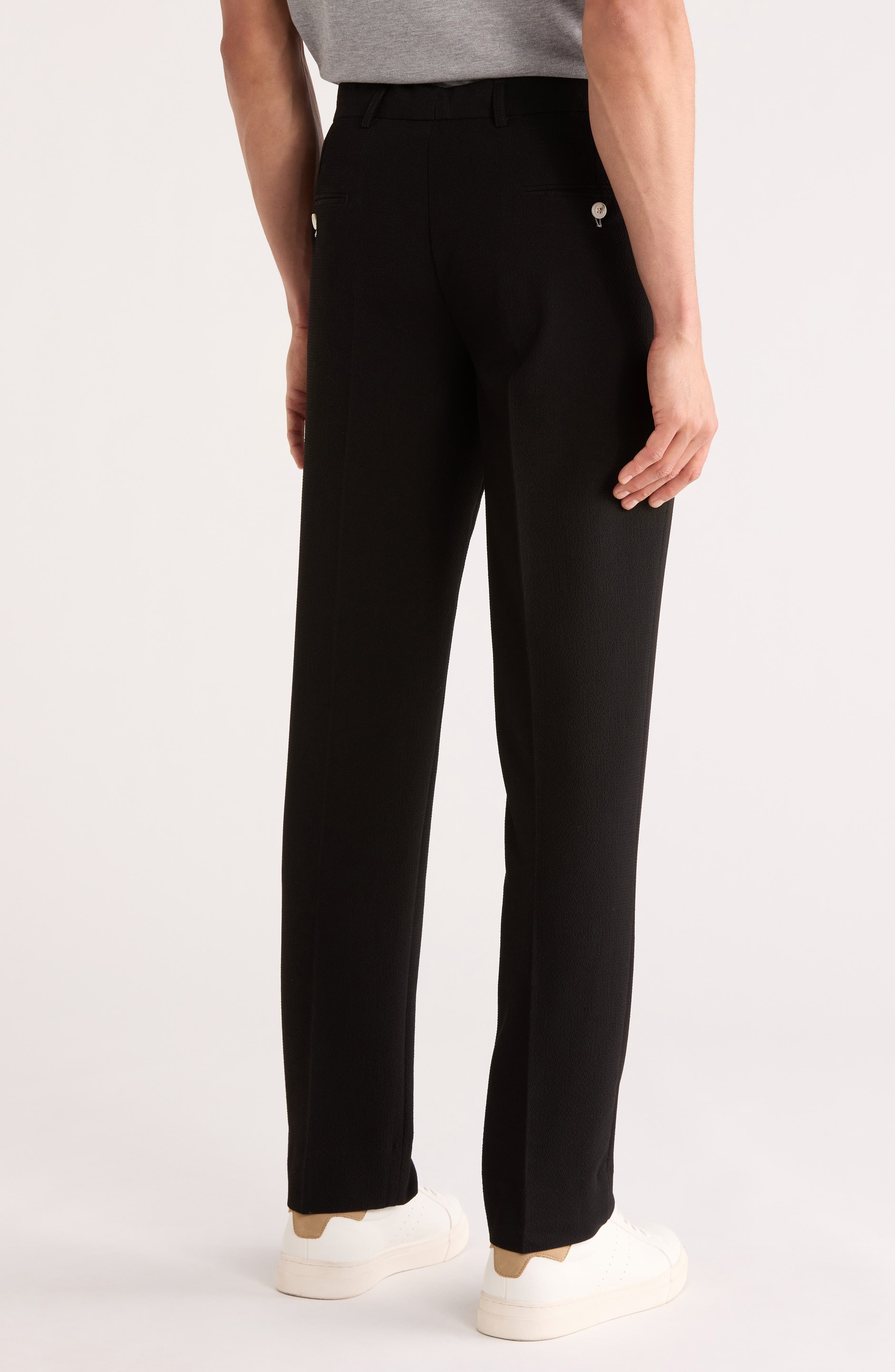 Scotch & Soda Seersucker Flat Front Pants