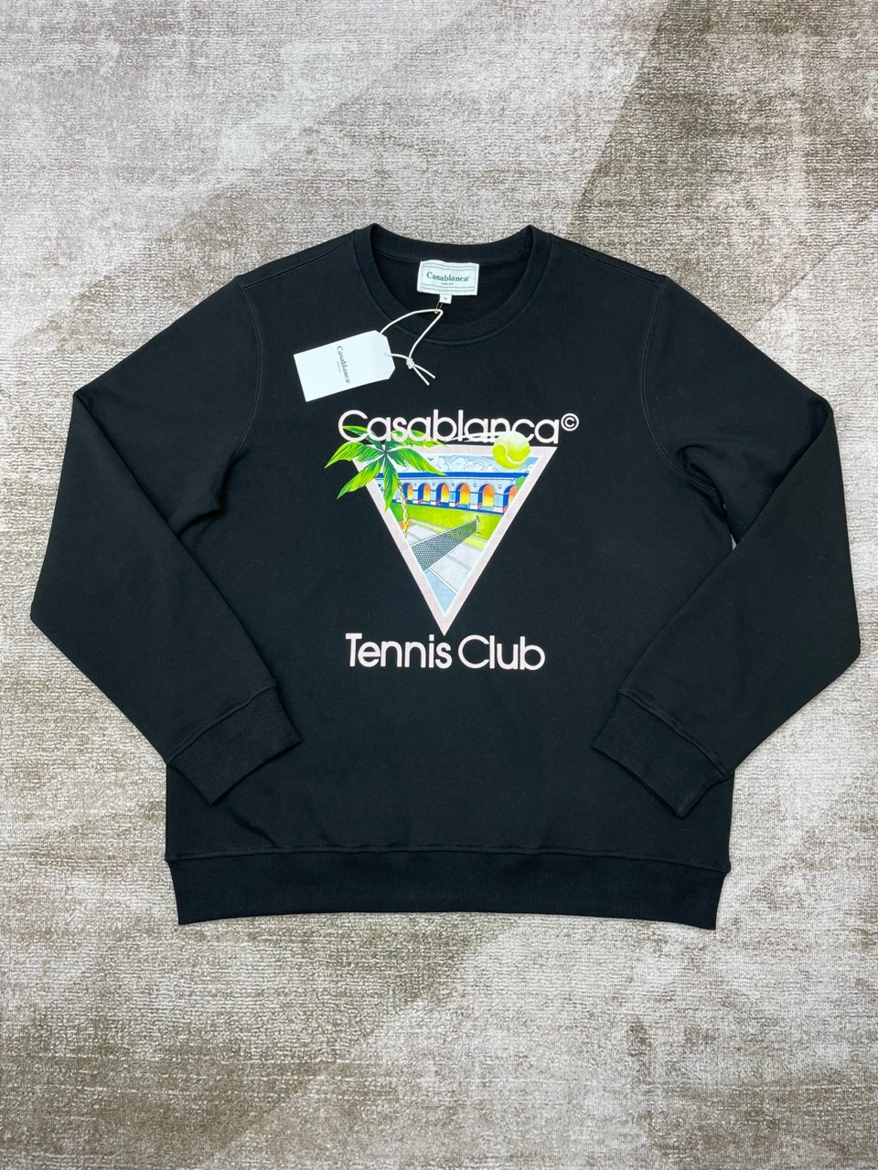 0904 Circle Print Sweatshirt
