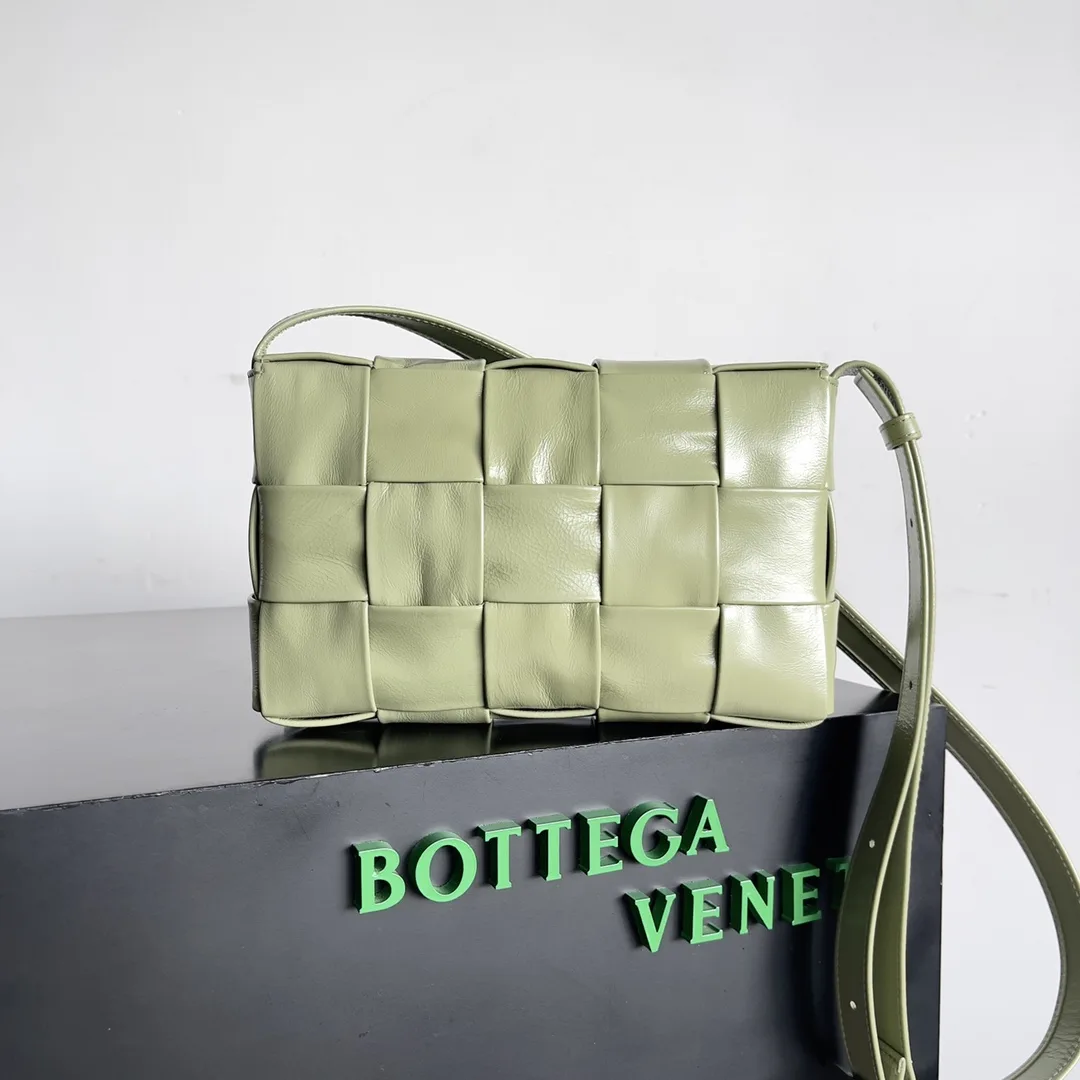 Bottega Veneta Cassette Calfskin Shoulder Bag product photo from LabelPicks