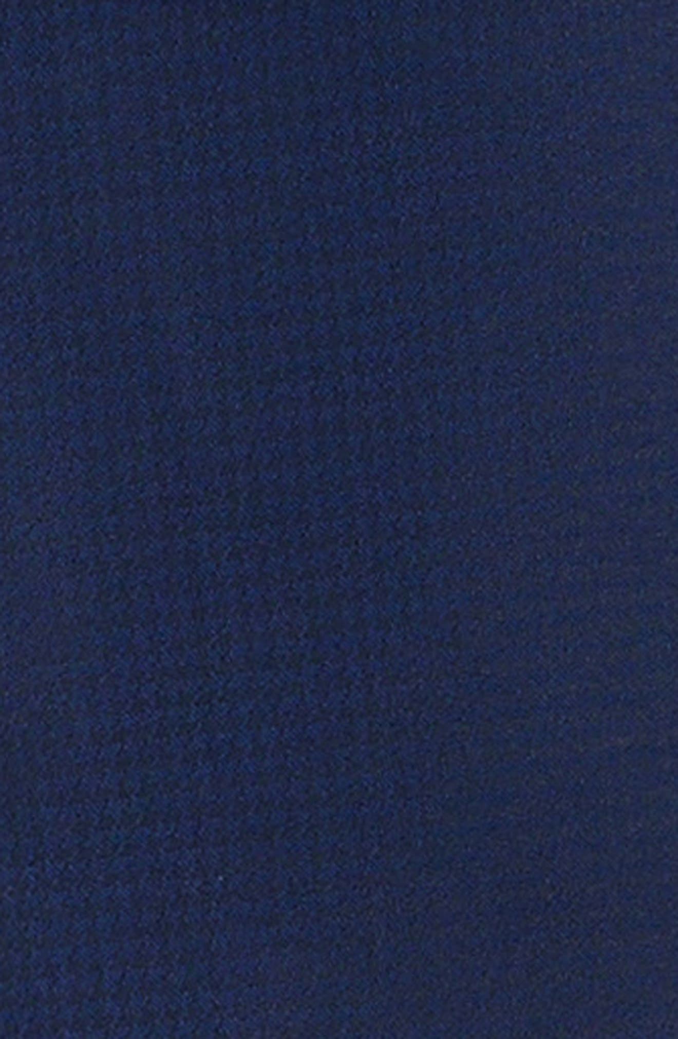 Andrew Marc Kids' Skinny Fit Navy Check Stretch Suit