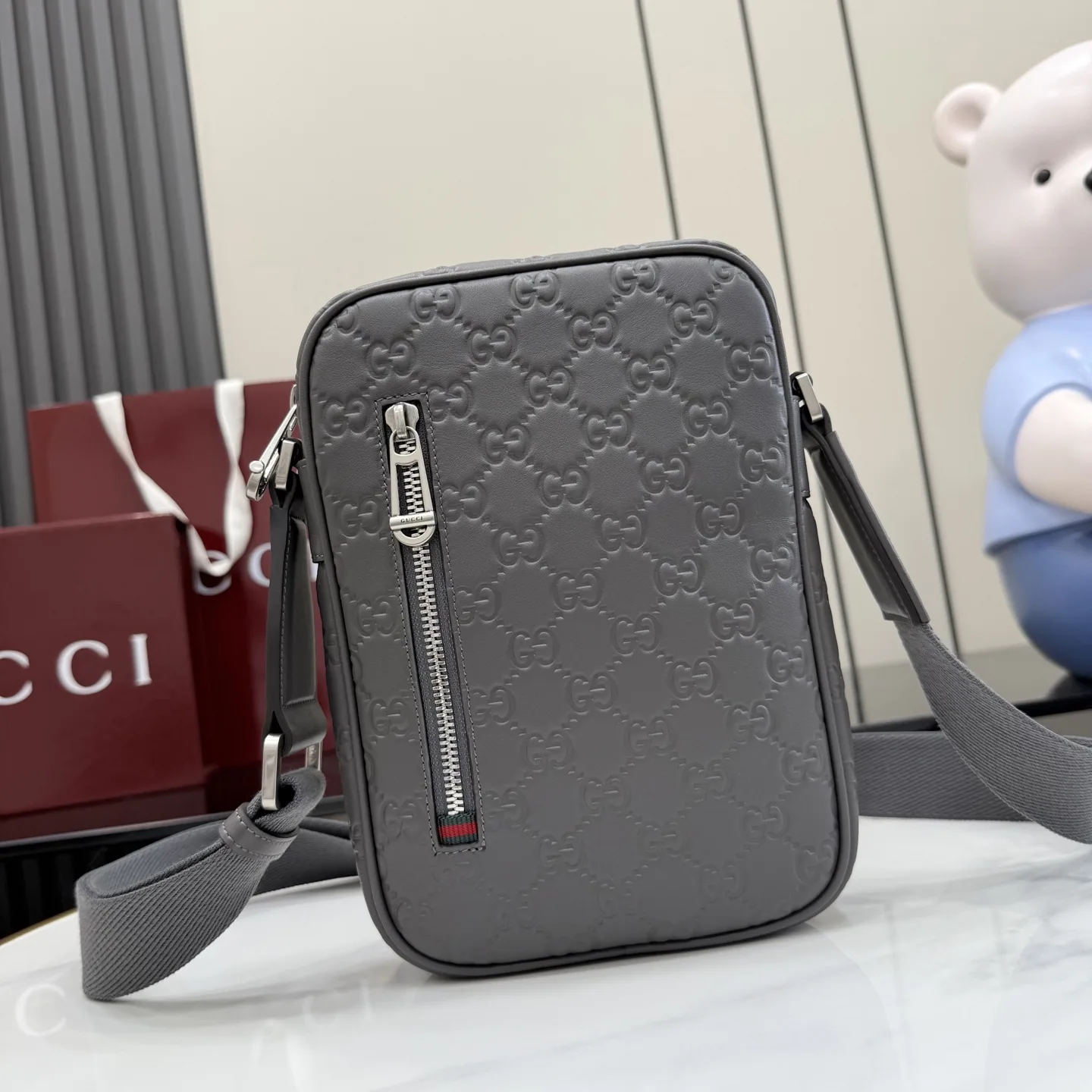 Gucci Smooth Leather Crossbody Bag product photo from LabelPicks