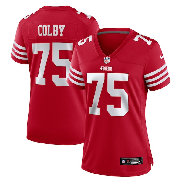 Connor Colby San Francisco 49ers Nike Women's Team Game Jersey -  Scarlet