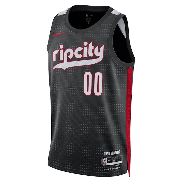 Scoot Henderson Portland Trail Blazers Nike Unisex 2024/25 Swingman Player Jersey - City Edition - Black