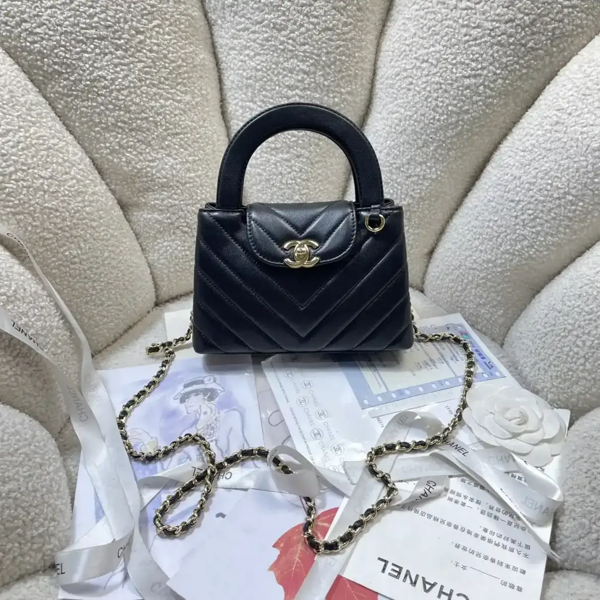 Chanel Black Top Handle Bag product photo from LabelPicks