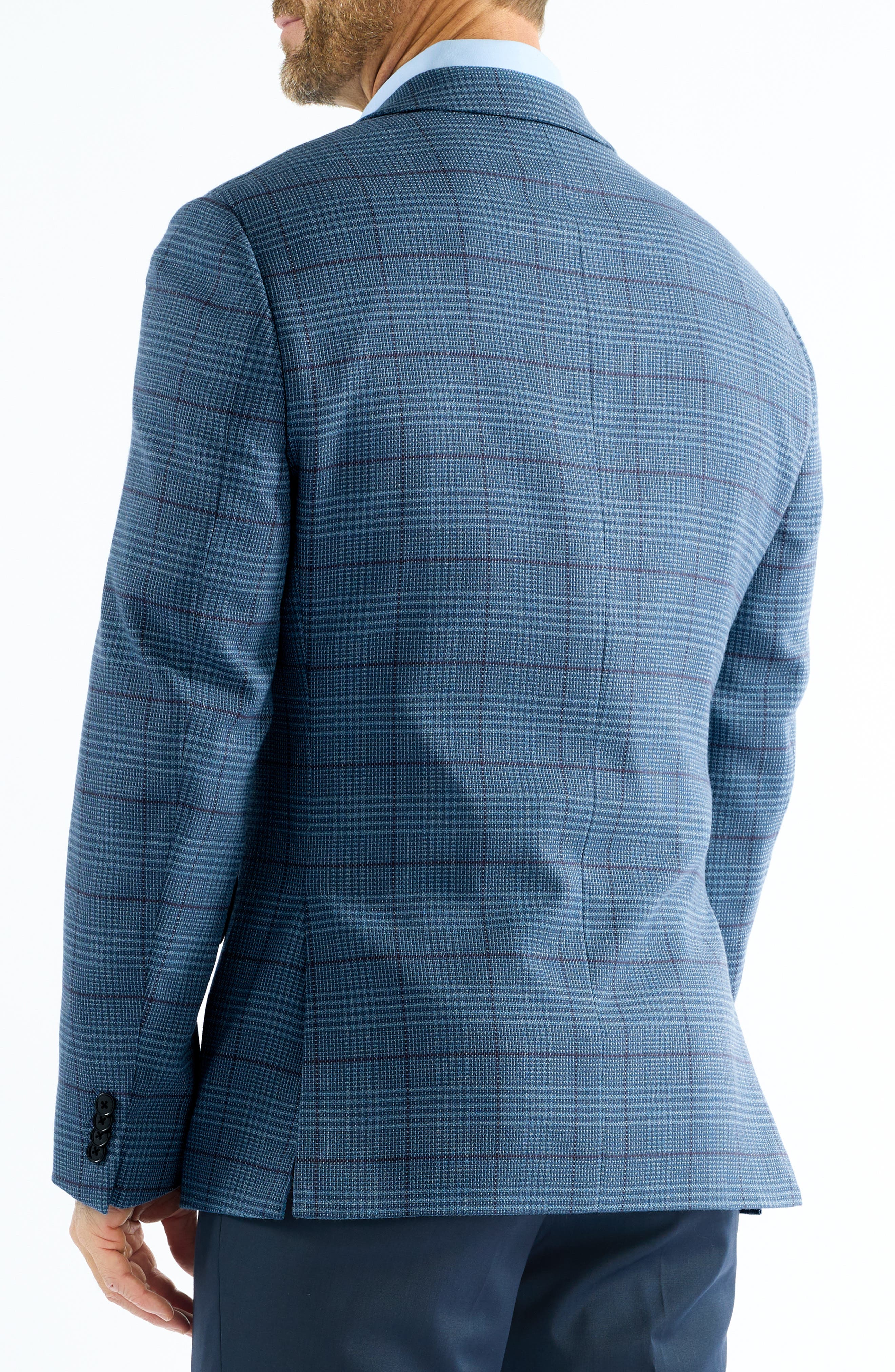 SAVILE ROW CO Mayfair Windowpane Sport Coat