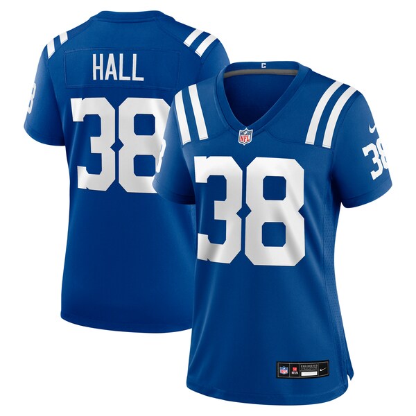 Darren Hall Indianapolis Colts Nike Women's  Game Jersey -  Royal