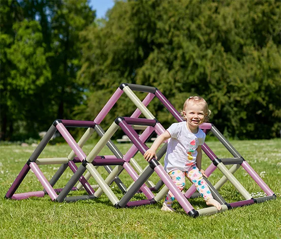 Quadro-Home-KLETTERPYRAMIDE, berry