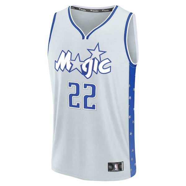 Franz Wagner Orlando Magic  2025/26 City Edition Fast Break Jersey - Silver