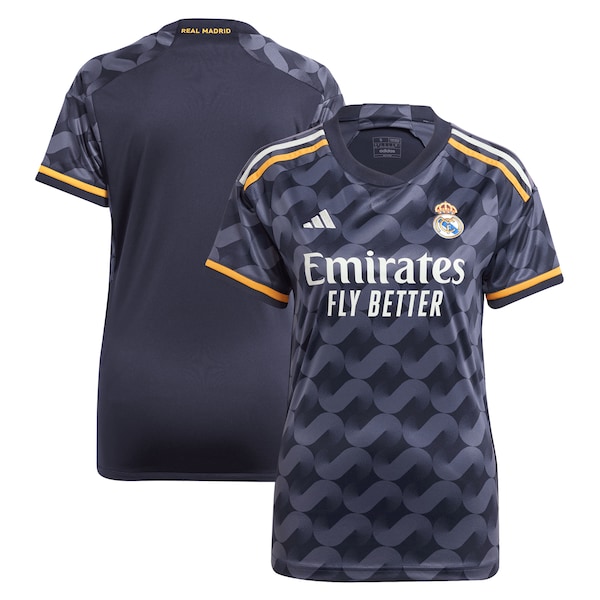 Los Merengues adidas Women's 2023/24 Away Replica Jersey - Navy