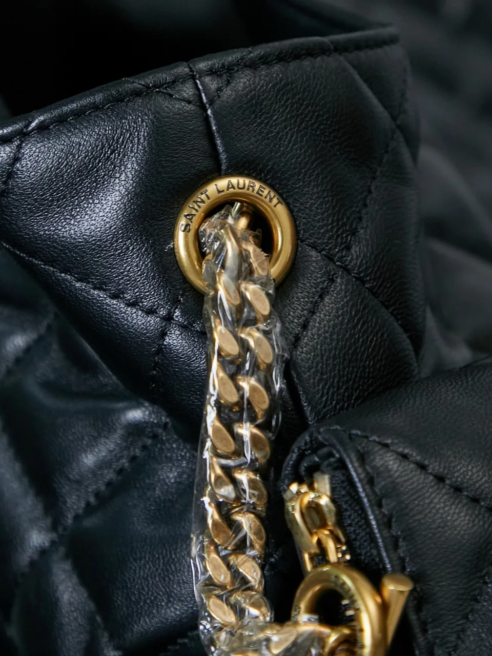 Saint Laurent Icare Black Lambskin Tote Bag product photo from LabelPicks