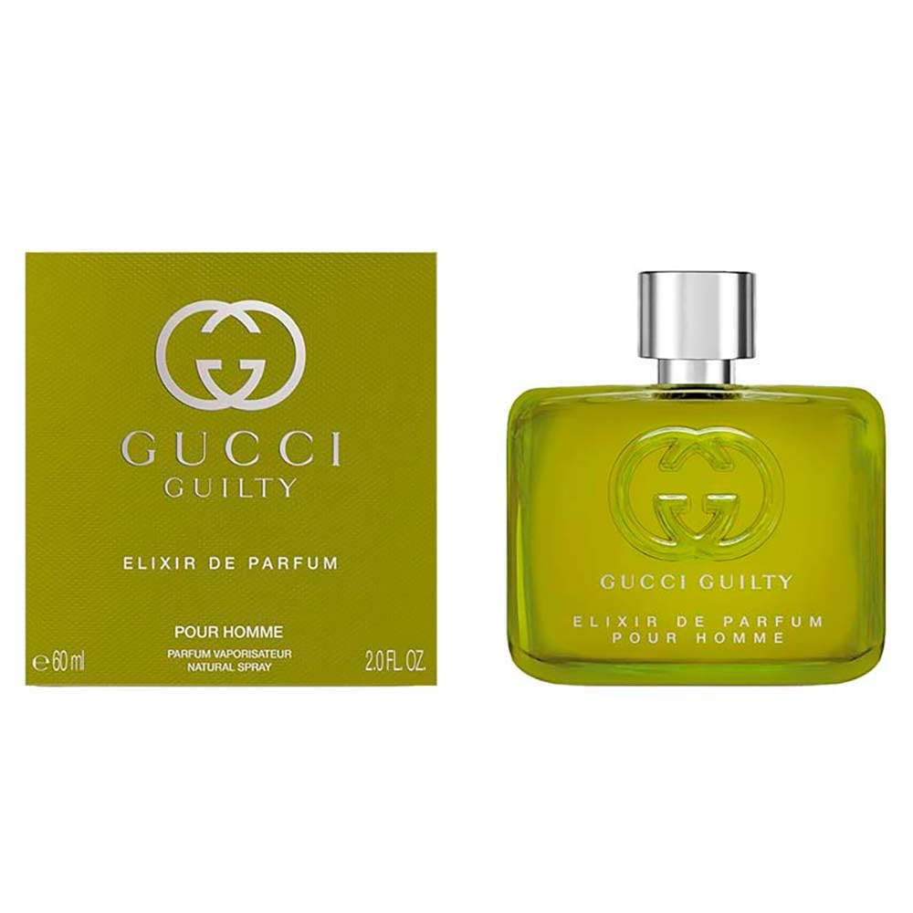 Gucci Guilty Elixir de Parfum Pour Homme – Orange Blossom, Orris & Patchouli