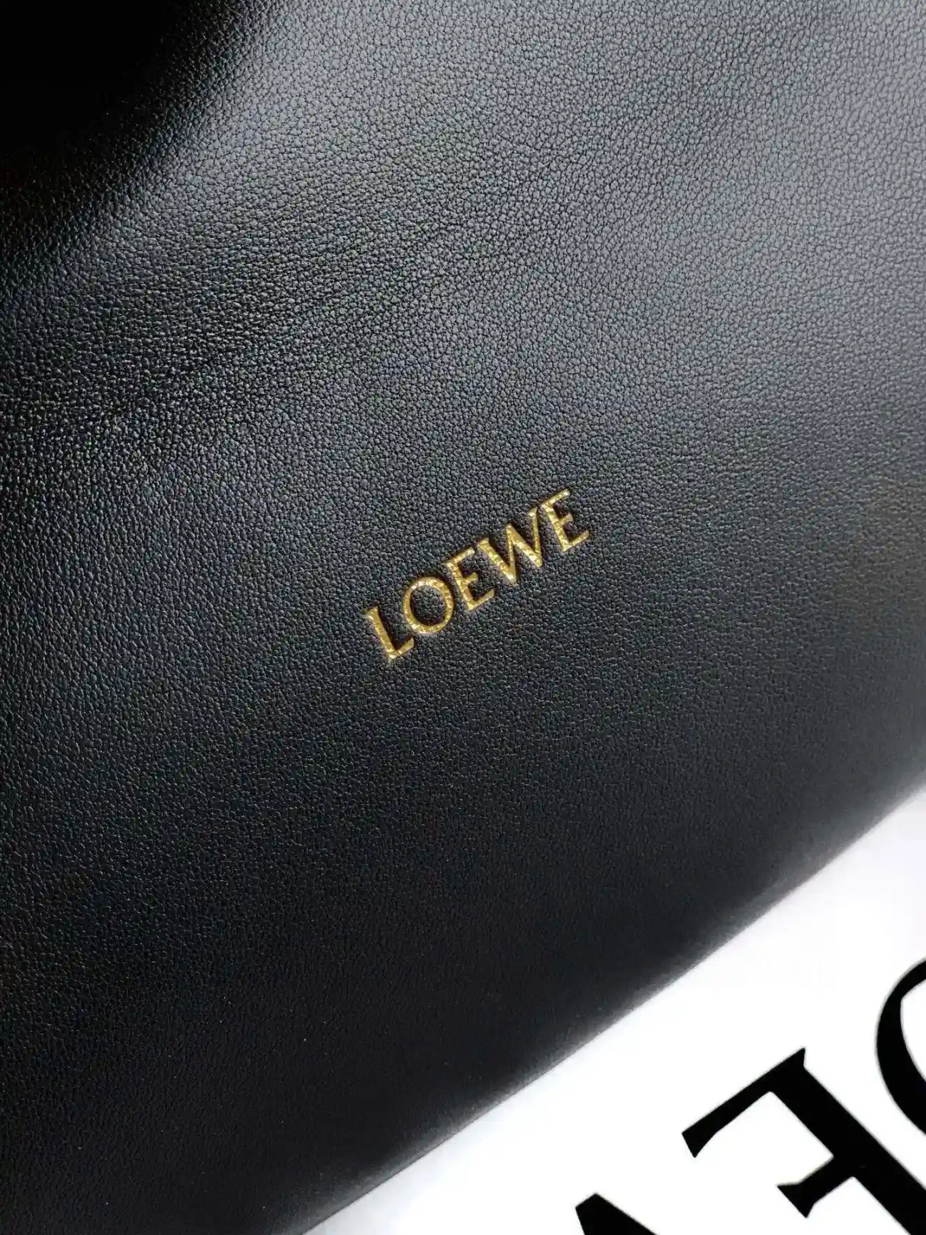 Loewe Black Flamenco Suede Leather Bucket Bag product photo from LabelPicks