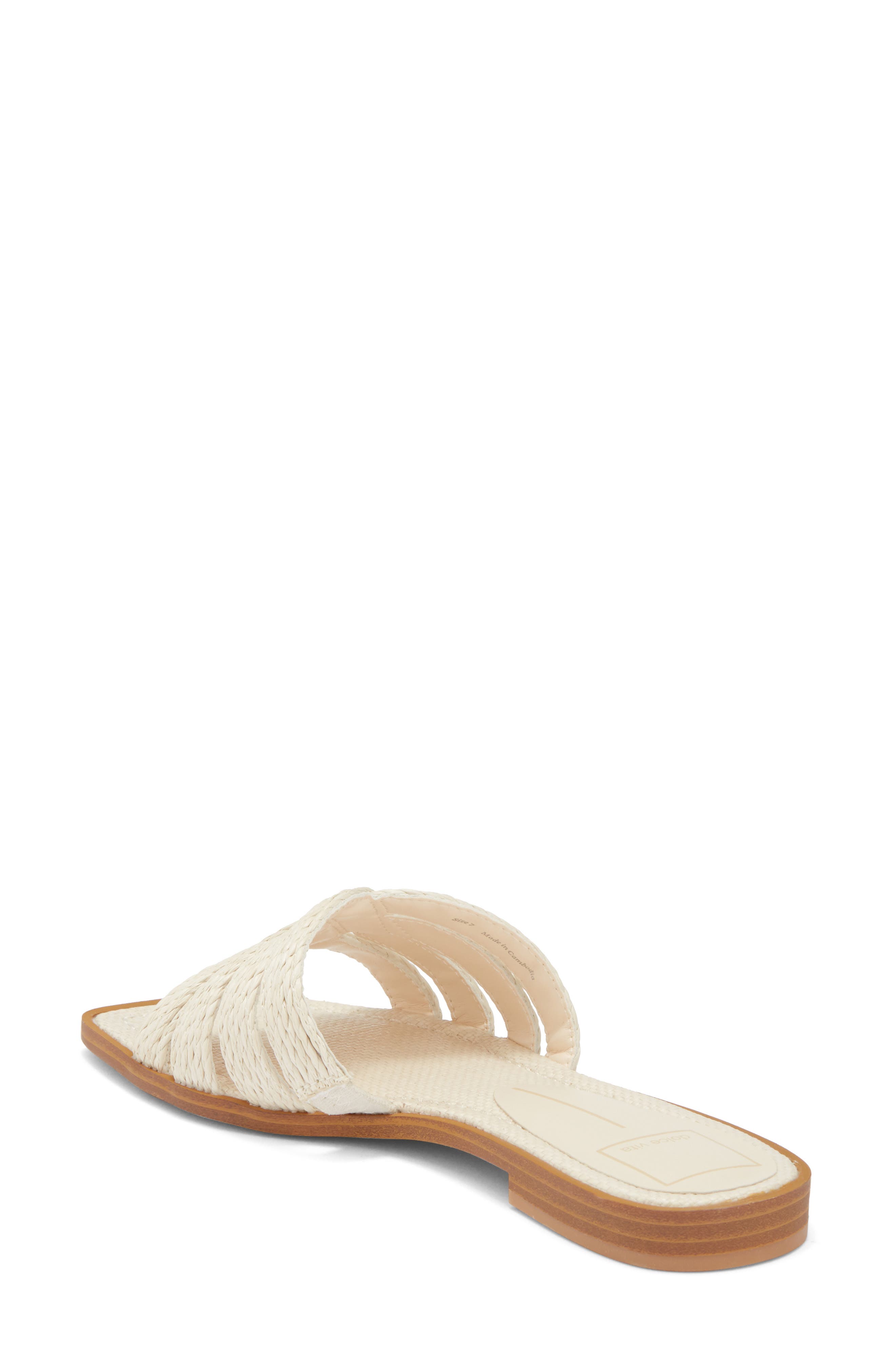 Dolce Vita Ilane Raffia Slide Sandal