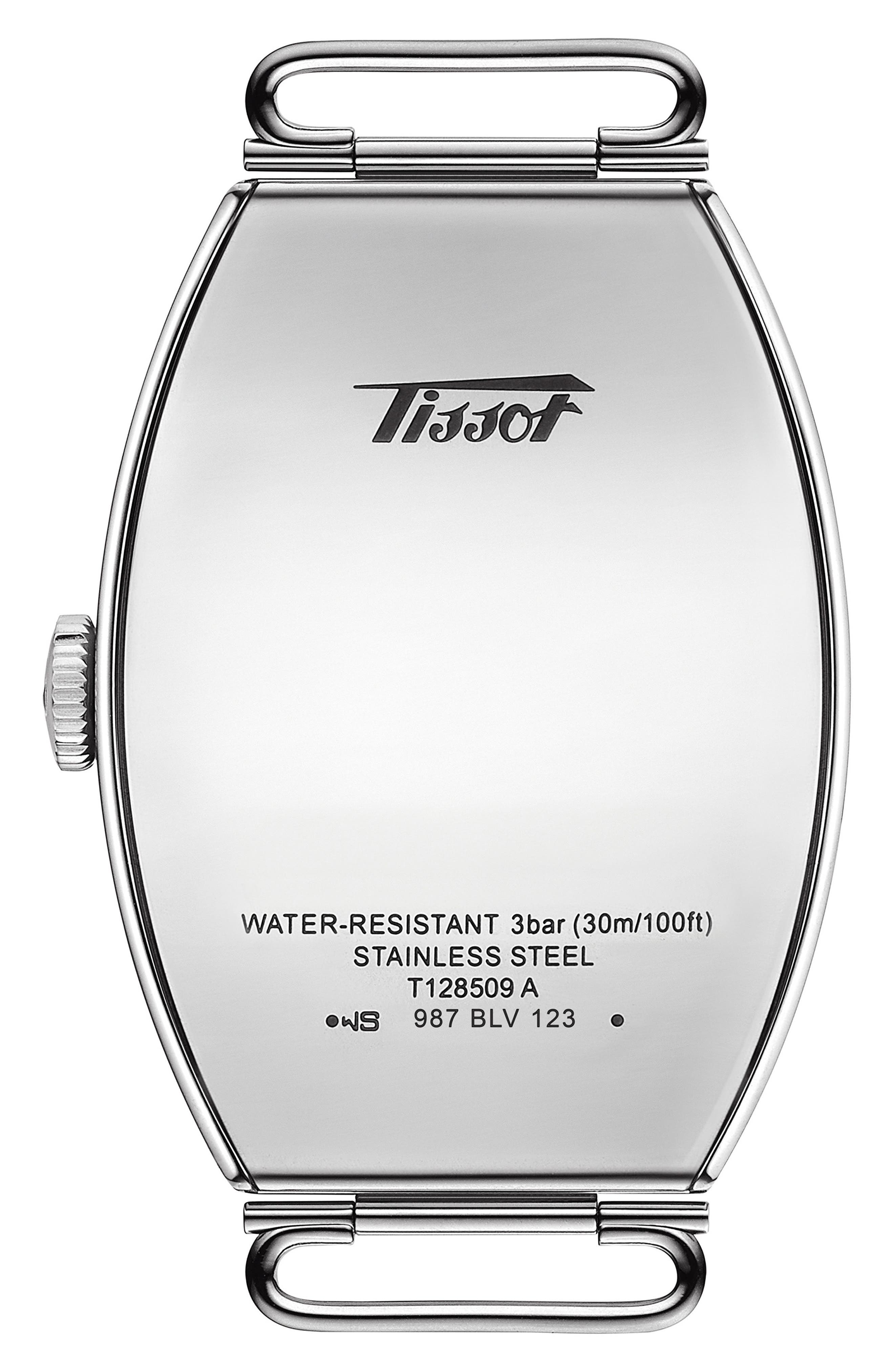 Tissot Heritage Porto Swiss Quartz Leather Strap Watch, 21mm